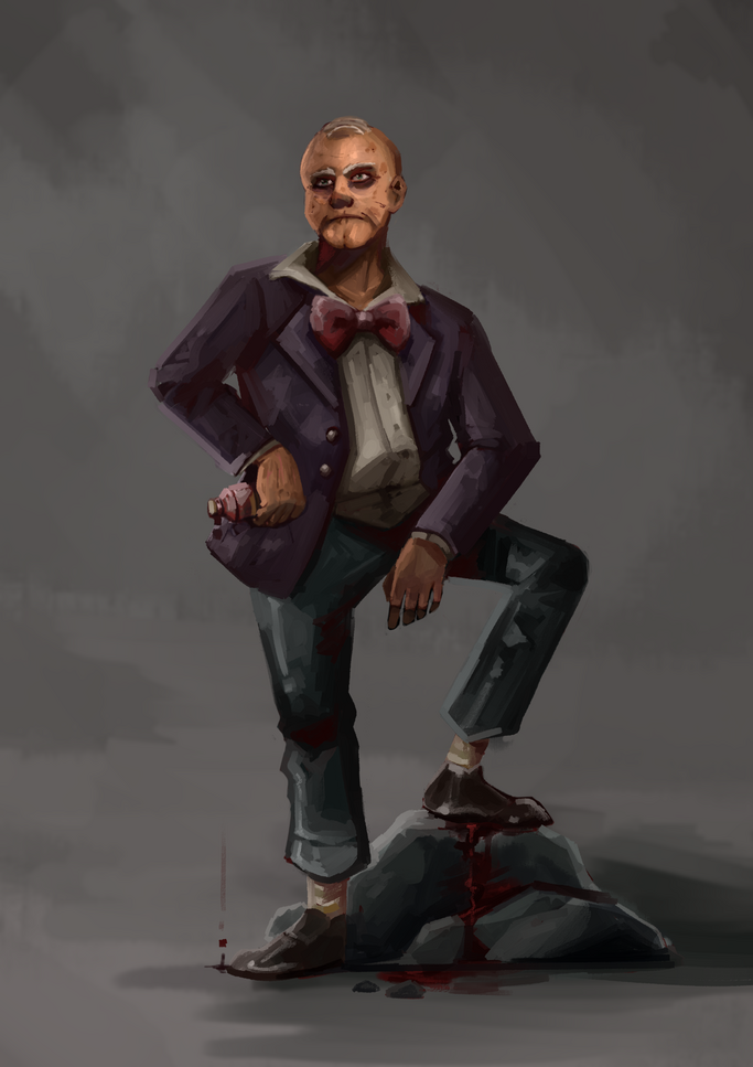 Pathologic inspired character