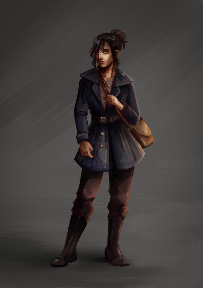 Pathologic inspired character